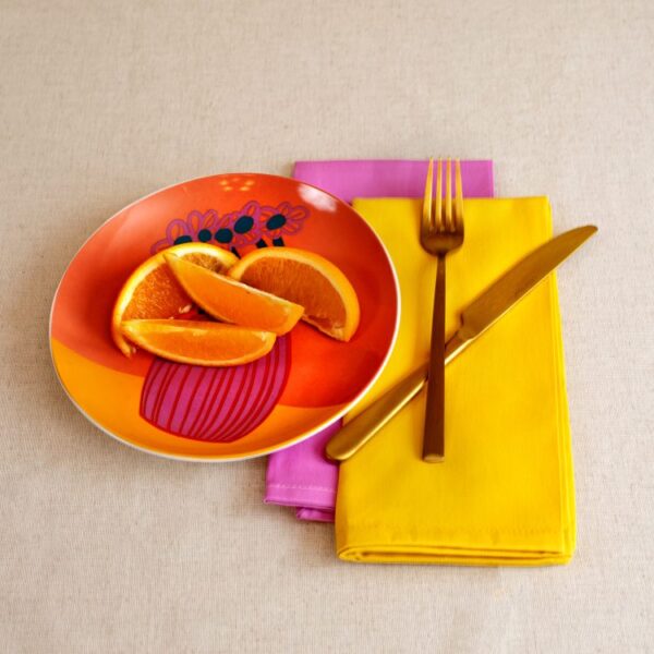 Pink Napkins | 100% Cotton Dinner Napkins - Image 2