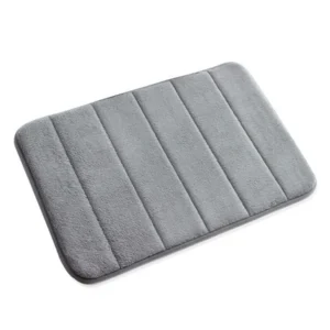 Memory Foam Bath Mat – Grey