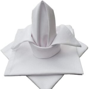 Solid Cotton Napkin – White