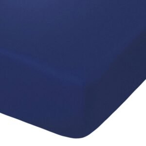 Elastic Fitted Sheet – Blue