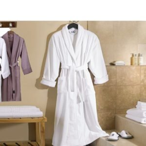 Hotel Deluxe Bathrobe – Ivory