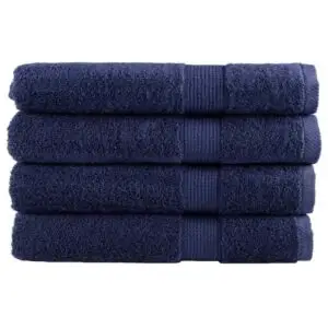Embossed Logo Bath Towel – Navy | Premium Corporate Towels