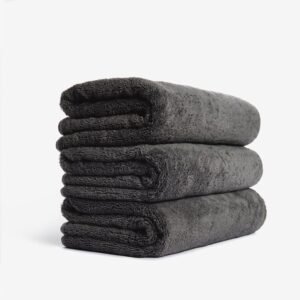 Premium Cotton Hand Towel – Grey