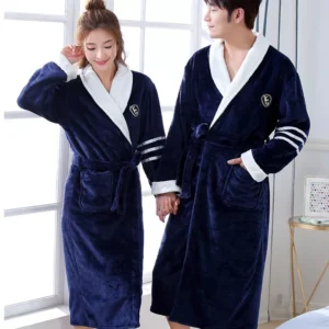 Spa Hotel Bathrobe – Navy