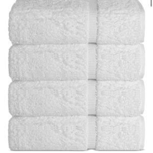 Luxe Cotton Bath Towel – White